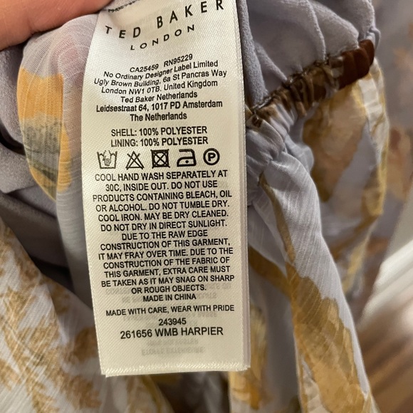 Ted baker harpier blouse size 3 or size 8 USA - Picture 13 of 16